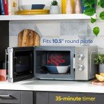 Russell Hobbs 20L Stainless Steel Solo Microwave