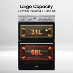 Hisense 60cm Electric Cooker with Ceramic Hob