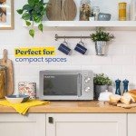 Russell Hobbs 20L Stainless Steel Solo Microwave