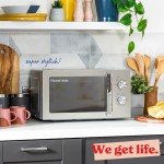 Russell Hobbs 20L Stainless Steel Solo Microwave