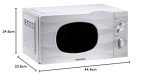 Daewoo 20L Microwave with Auto Defrost - White