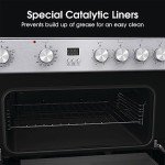Hisense 60cm Electric Cooker with Ceramic Hob