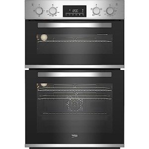 Beko 99L Electric Built-In Double Oven - Stainless Steel
