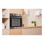 Indesit 60cm Stainless Steel Electric Oven