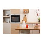 Indesit 60cm Stainless Steel Electric Oven