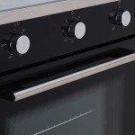 SIA 60cm Black Built-In Multi-Function Oven