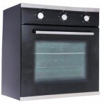 SIA 60cm Black Built-In Multi-Function Oven