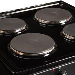 60cm Freestanding Electric Cooker with 4 Cooking Zones