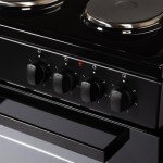 60cm Freestanding Electric Cooker with 4 Cooking Zones
