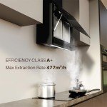 FIREGAS 60cm Touch Screen Extractor Hood