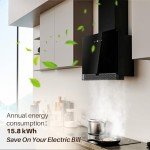 FIREGAS 60cm Touch Screen Extractor Hood