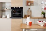 Indesit Aria Black Electric Fan Oven
