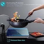 AMZCHEF Ultra-Thin Single Induction Cooker, 10 Levels