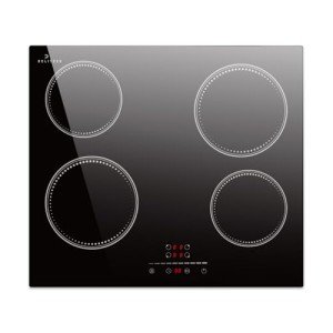 Deliteer 4 Zone 59cm Electric Ceramic Hob