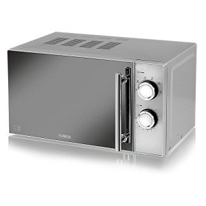 Tower 800W 20L Silver Microwave with Timer