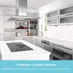 5-Zone Induction Cooktop, 90CM Touch Control