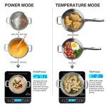 Duxtop 2100W Induction Cooker with Touch Controls