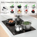 Karinear 60cm 4-Zone Induction Hob with Touch Control