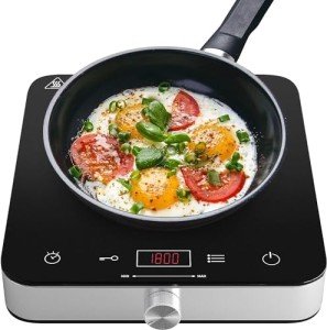 Cooktron Dual-Control Portable Induction Hob 2000W