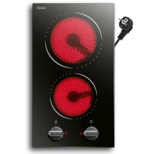 Hobsir 30cm Built-in 2 Burner Ceramic Hob