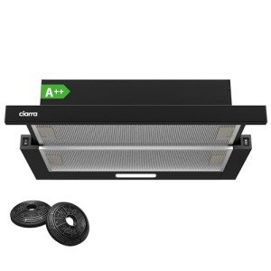 Ciarra 60cm Telescopic Extractor Hood with LED