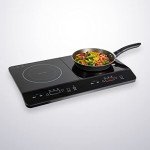 Abode Portable Double Induction Hob with Timer