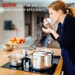 GIONIEN 60cm Induction Hob with 4 Burners
