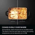 AEG SurroundCook Built-In Double Oven, 61L Capacity