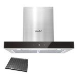 Comfee 60cm Stainless Steel Chimney Extractor Hood