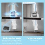 Comfee 60cm Stainless Steel Chimney Extractor Hood