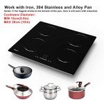 GIONIEN 60cm Induction Hob with 4 Burners