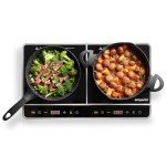 Emperial Twin Induction Hob - 2800W Double Plate
