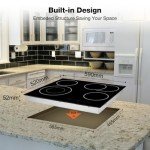 Thermomate 60cm 4-Zone Ceramic Electric Hob