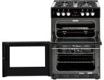 Belling 60cm Double Oven Dual Fuel Cooker - Black