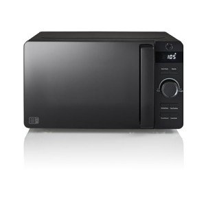 Swan Stealth 20L LED Digital Microwave - Black
