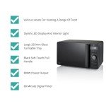 Swan Stealth 20L LED Digital Microwave - Black