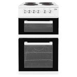 Beko KD531AW 500mm Twin Cavity Electric Cooker