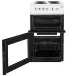 Beko KD531AW 500mm Twin Cavity Electric Cooker