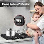 Thermomate 60cm 4-Burner Gas Hob Cooktop