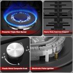 Thermomate 60cm 4-Burner Gas Hob Cooktop