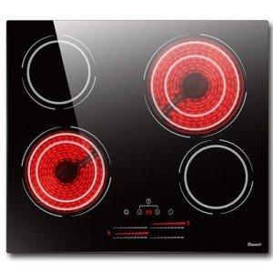 Disaenvir 4 Zone 60cm Ceramic Electric Hob