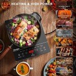 Portable Electric Ceramic Hob with Touch Screen