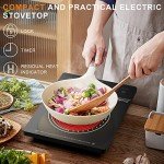 Portable Electric Ceramic Hob with Touch Screen