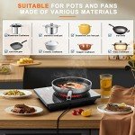 Portable Electric Ceramic Hob with Touch Screen