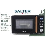 Salter Toronto 20L Digital Microwave with Timer