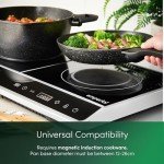 Emperial Twin Induction Hob - 2800W Double Plate