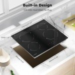 COVERCOOK 60cm Electric Ceramic Cooktop with Touch Control