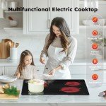 COVERCOOK 60cm Electric Ceramic Cooktop with Touch Control