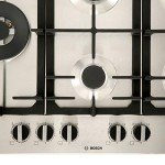 Bosch 75cm 5 Burner Gas Hob - Stainless Steel