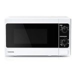 TOSHIBA 20L Manual Control Solo Microwave - White